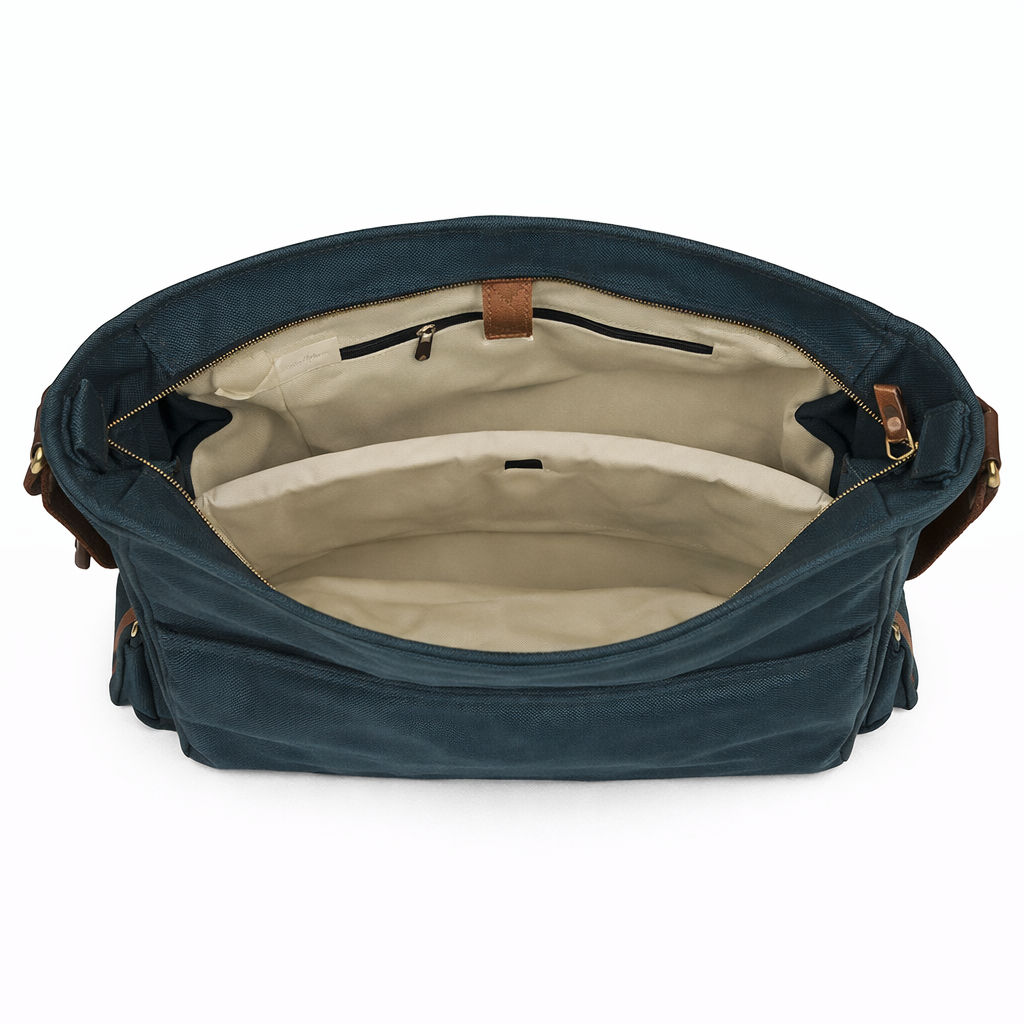 Blue Unisex Messenger Bag for Everyday Use 176